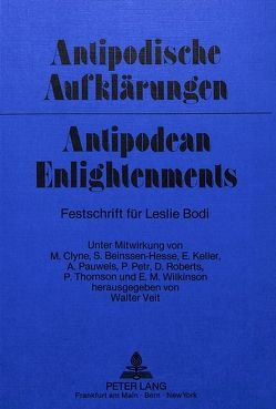 Antipodische Aufklärungen – Antipodean Enlightenments von Veit,  Walter