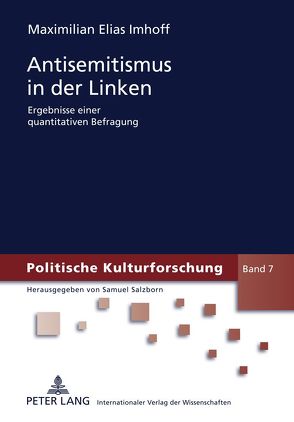 Antisemitismus in der Linken von Imhoff,  Maximilian Elias