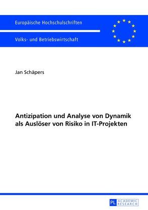 Antizipation und Analyse von Dynamik als Auslöser von Risiko in IT-Projekten von Schäpers,  Jan