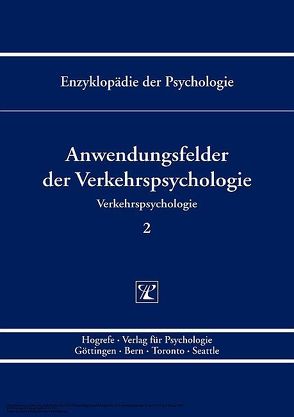 Anwendungsfelder der Verkehrspsychologie von Krüger,  Hans Peter