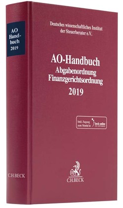 AO-Handbuch 2019 von Deutsches wissenschaftliches Institut der Steuerberater e.V.