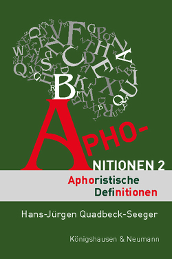 Aphonitionen 2 von Quadbeck-Seeger,  Hans-Jürgen