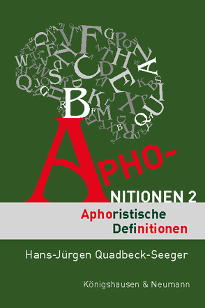 Aphonitionen 2 von Quadbeck-Seeger,  Hans-Jürgen