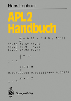 APL2-Handbuch von Lochner,  Hans