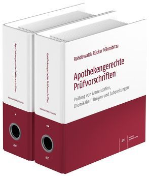 Apothekengerechte Prüfvorschriften von Breitkreutz,  Jörg, Glombitza,  Karl-Werner, Hubert,  Marcus, Koch,  Angelika, Rohdewald,  Peter, Rücker,  Gerhard