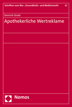 Apothekerliche Wertreklame von Strobl,  Dominik