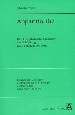 Apparitio Dei von Wolter,  Johannes