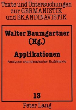 Applikationen von Baumgartner,  Walter