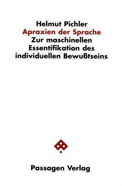 Apraxien der Sprache von Pichler,  Helmut