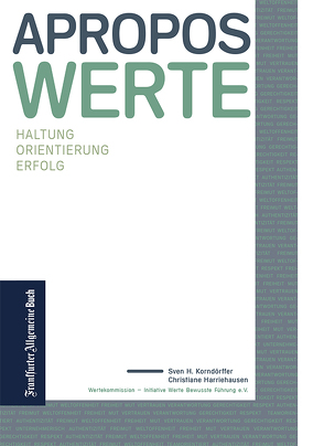 Apropos Werte von Harriehausen,  Christiane, Korndörffer,  Sven H.