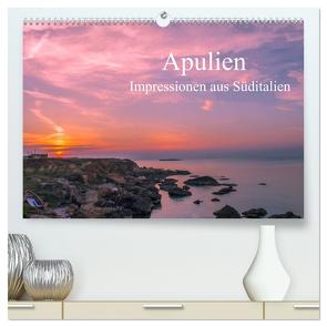 Apulien – Impressionen aus Süditalien (hochwertiger Premium Wandkalender 2024 DIN A2 quer), Kunstdruck in Hochglanz von Fahrenbach,  Michael