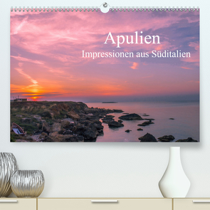 Apulien – Impressionen aus Süditalien (Premium, hochwertiger DIN A2 Wandkalender 2021, Kunstdruck in Hochglanz) von Fahrenbach,  Michael