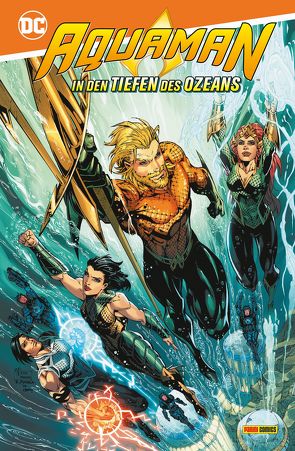 Aquaman: In den Tiefen des Ozeans von Castellucci,  Cecil, Goodhart,  Isaac, Grey,  Michael, Hidalgo,  Carolin, Lopresti,  Aaron, Luis,  Jose, Marion,  V. Ken, Mhan,  Pop, Orlando,  Steve, Sampere,  Daniel, Shea,  Andrea, Taylor,  Tom, Wielgosz,  Dave, Wolfman,  Marv