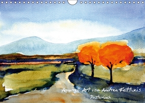 Aquarell-Art von Andrea Fettweis – Posterbuch (PosterbuchDIN A4 quer) von Fettweis,  Andrea