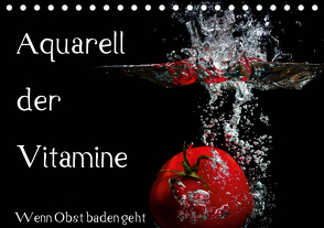 Aquarell der Vitamine – Wenn Obst baden geht (Tischkalender 2021 DIN A5 quer) von Rochow,  Holger