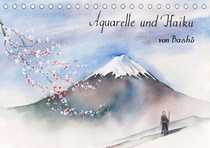 Aquarelle und Haiku von Basho (Tischkalender 2022 DIN A5 quer) von Krause,  Jitka