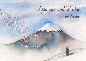 Aquarelle und Haiku von Basho (Wandkalender 2022 DIN A2 quer) von Krause,  Jitka