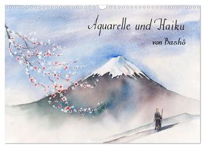 Aquarelle und Haiku von Basho (Wandkalender 2024 DIN A3 quer), CALVENDO Monatskalender von Krause,  Jitka