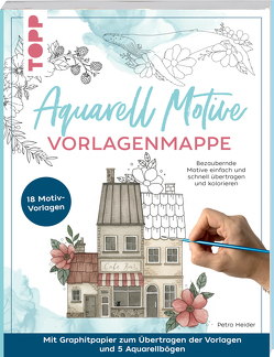 Aquarell Motive. Vorlagenmappe von Heider,  Petra