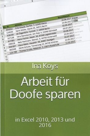 Arbeit für Doofe sparen von Koys,  Ina