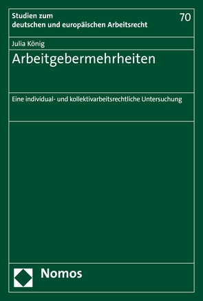 Arbeitgebermehrheiten von König,  Julia Christina