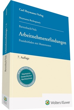 Arbeitnehmererfindungen von Bartenbach,  Kurt, Volz,  Franz-Eugen