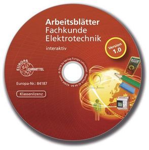 Arbeitsblätter Fachkunde Elektrotechnik – interaktiv von Manderla,  Jürgen