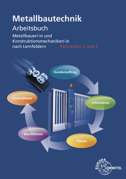 Arbeitsbuch Metallbautechnik Fachstufen 2 und 3 von Glass,  Bernd, Lämmlin,  Gerhard, Lohrmann,  Michael, Moravek,  Miroslav, Raebsch,  Klaus, Thiele,  Eckhard