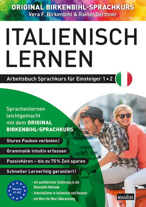 Arbeitsbuch zu Italienisch lernen Einsteiger 1+2 von Birkenbihl,  Vera F, Gerthner,  Rainer