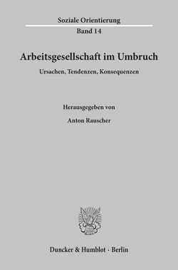 Arbeitsgesellschaft im Umbruch. von Rauscher,  Anton