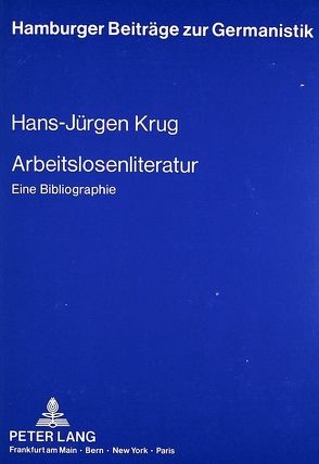 Arbeitslosenliteratur von Krug,  Hans-Jürgen