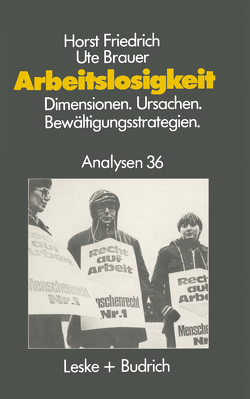 Arbeitslosigkeit — Dimensionen, Ursachen und Bewältigungsstrategien von Brauer,  Ute, Friedrich,  Horst