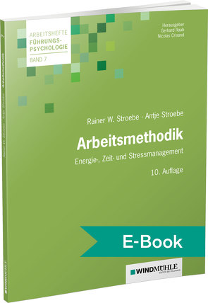 Arbeitsmethodik von Crisand,  Ekkehard, Raab,  Gerhard, Stroebe,  Antje, Stroebe,  Rainer W