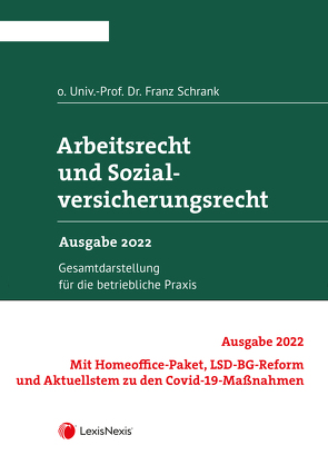 Arbeitsrecht und Sozialversicherungsrecht 2022 von Schrank,  Franz