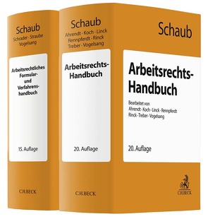 Arbeitsrechts-Handbuch und Arbeitsrechtliches Formular- und Verfahrenshandbuch