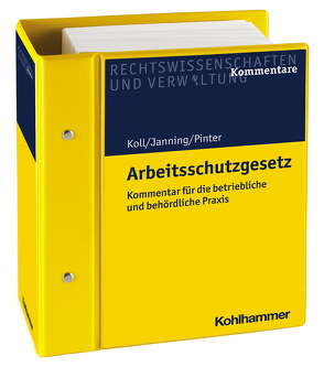 Arbeitsschutzgesetz von Ernst,  Sabine, Hochheim,  Danny, Janning,  Rita, Koll,  Michael, Pinter,  Harald