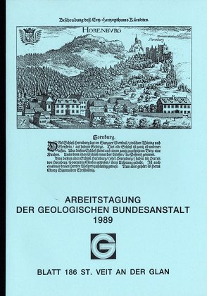 Arbeitstagung 1989 der Geologischen Bundesanstalt von Appold,  Thomas, Gattinger,  Traugott E, Thiedig,  Friedhelm