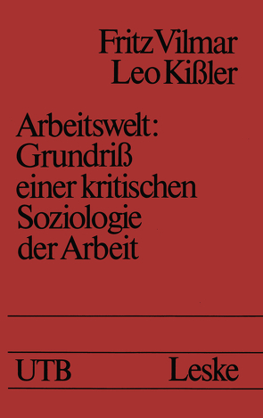 Arbeitswelt von Vilmar,  Fritz