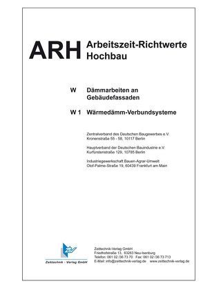 Arbeitszeit-Richtwerte Tabelle Wärmedämm-Verbundsysteme