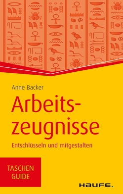 Arbeitszeugnisse von Backer,  Anne