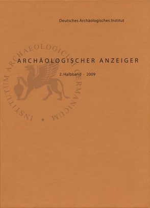 Archäologischer Anzeiger von Dally,  Ortwin, Gehrke,  Hans-Joachim