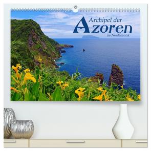 Archipel der Azoren im Nordatlantik (hochwertiger Premium Wandkalender 2024 DIN A2 quer), Kunstdruck in Hochglanz von Thiem-Eberitsch,  Jana