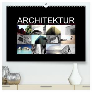 Architektur [Madrid, Paris, Beijing, München, Prag, Lissabon, Hamburg, Frankfurt, Teneriffa, Valencia, Basel, Ronchamp] (hochwertiger Premium Wandkalender 2024 DIN A2 quer), Kunstdruck in Hochglanz von photography [Daniel Slusarcik],  D.S