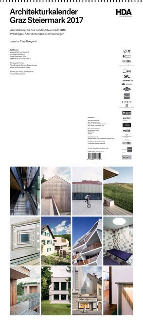 Architekturkalender Graz Steiermark 2017