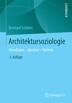 Architektursoziologie von Schäfers,  Bernhard