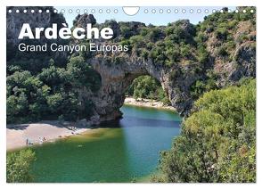 Ardèche, Grand Canyon Europas (Wandkalender 2024 DIN A4 quer), CALVENDO Monatskalender von Friedchen,  Michael