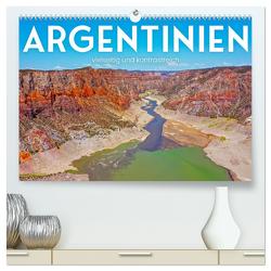 Argentinien – vielseitig und kontrastreich (hochwertiger Premium Wandkalender 2024 DIN A2 quer), Kunstdruck in Hochglanz von SF,  SF