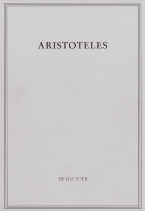 Aristoteles: Aristoteles Werke / Analytica Priora Buch II von Malink,  Marko, Strobach,  Niko