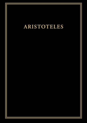 Aristoteles: Aristoteles Werke / Kategorien von Aristoteles, Flashar,  Hellmut, Grumach,  Ernst, Rapp,  Christof