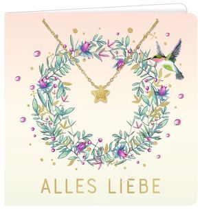 Armband mit Grußkarte – Alles Liebe